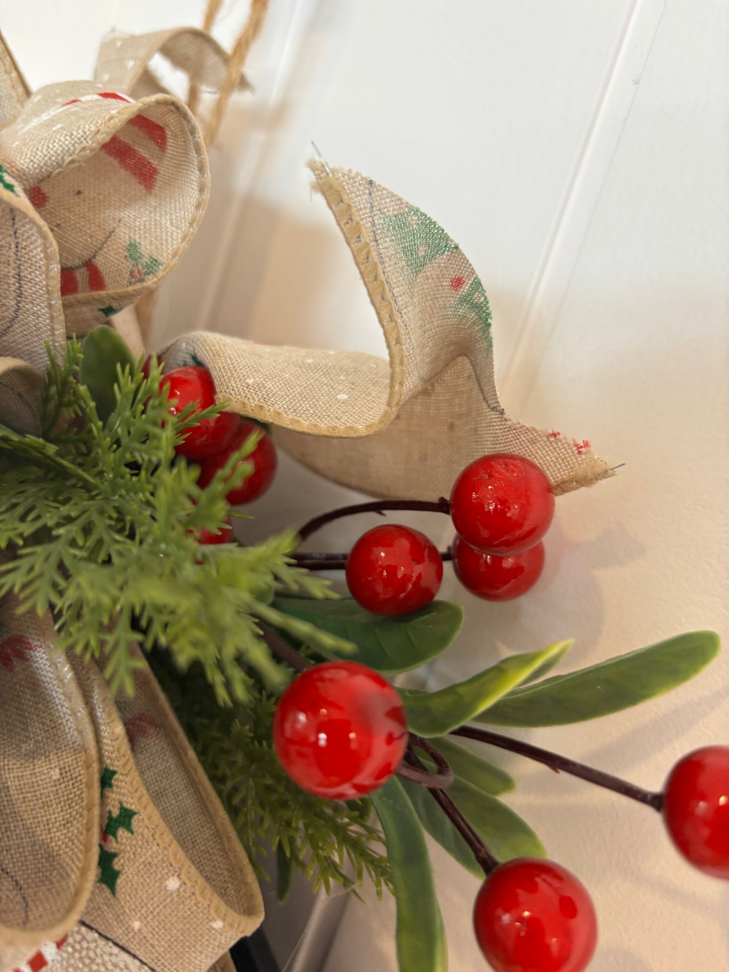 Let it Snow Faux Blackboard