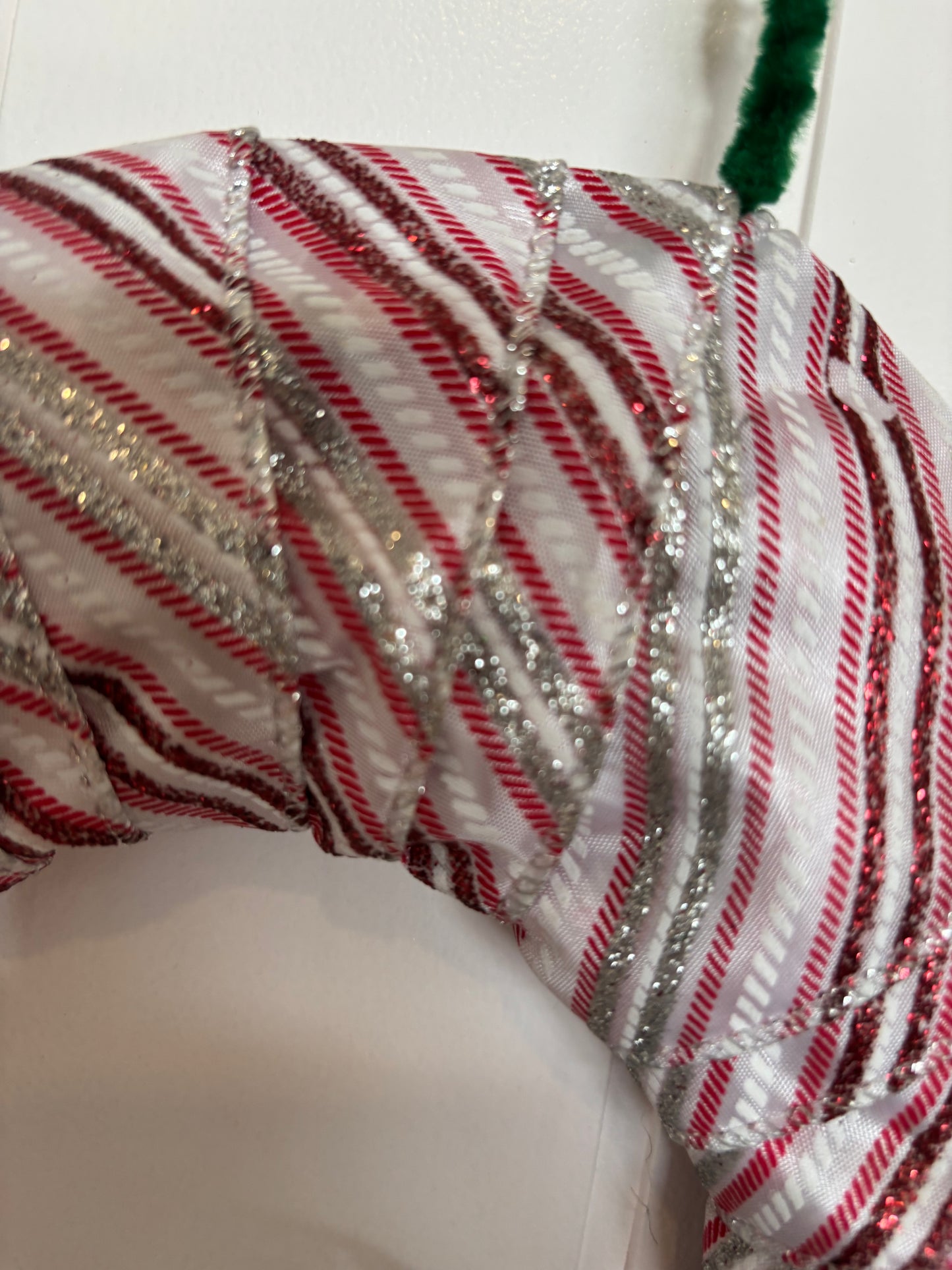 Red Silver Candycane