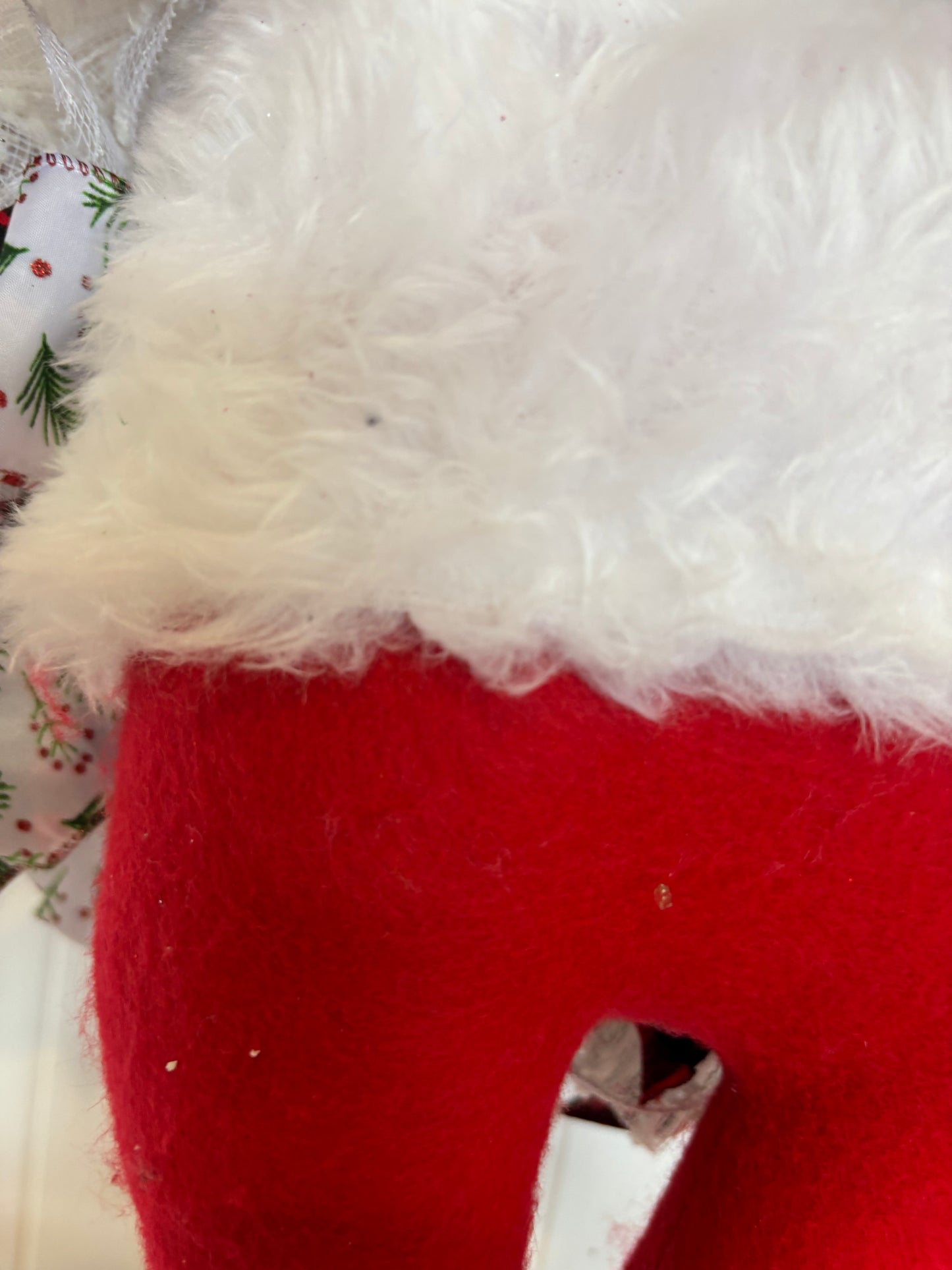 Santa butt wreath