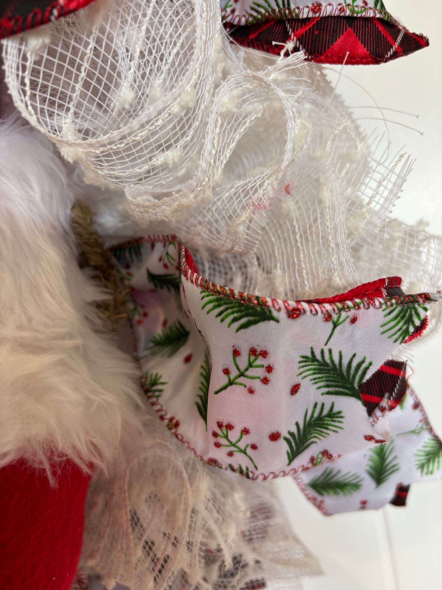 Santa butt wreath