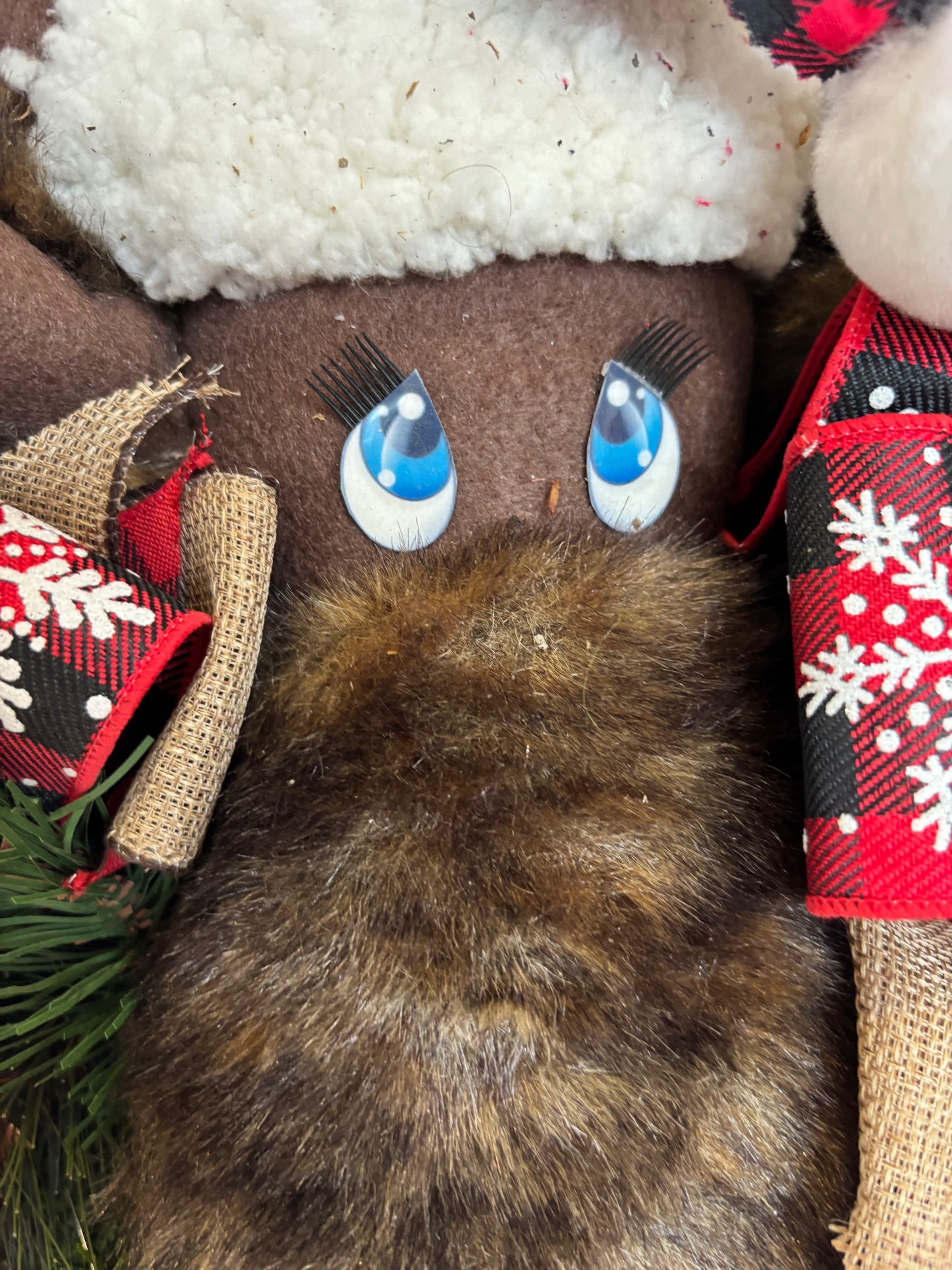 Christmas Moose Teardrop
