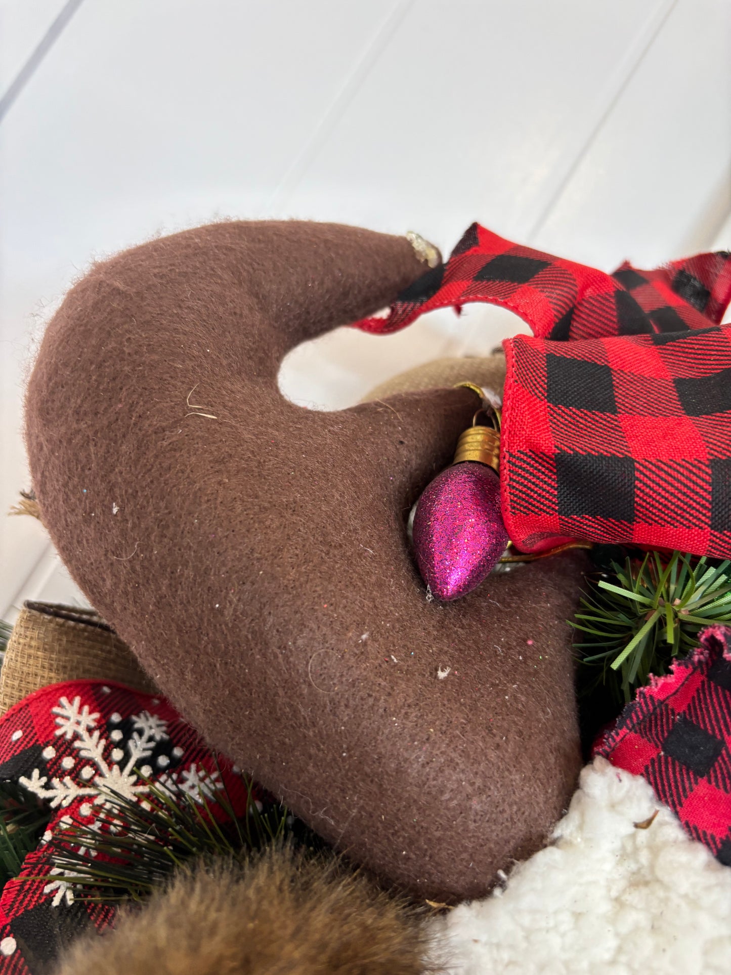 Christmas Moose Teardrop