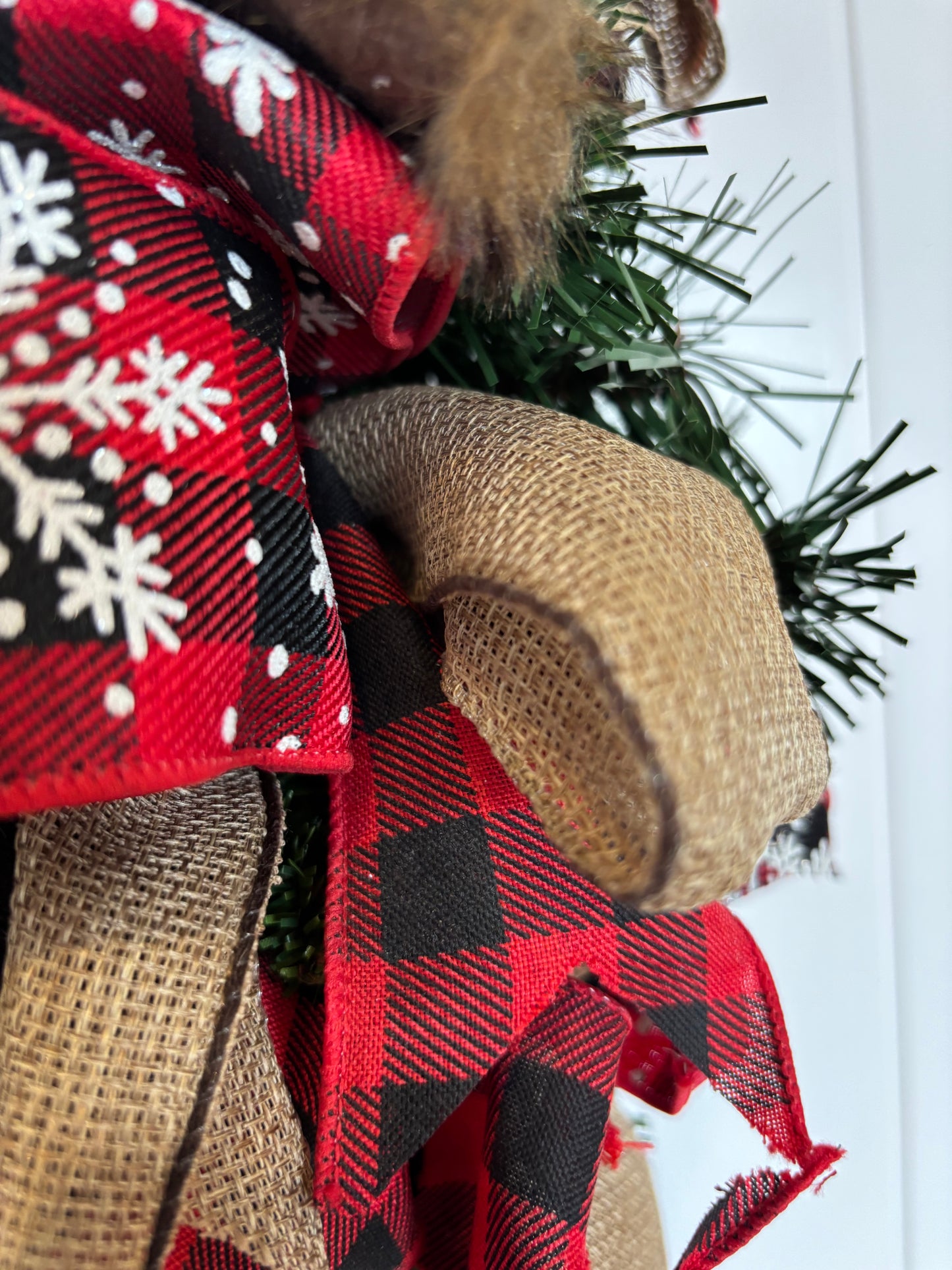 Christmas Moose Teardrop