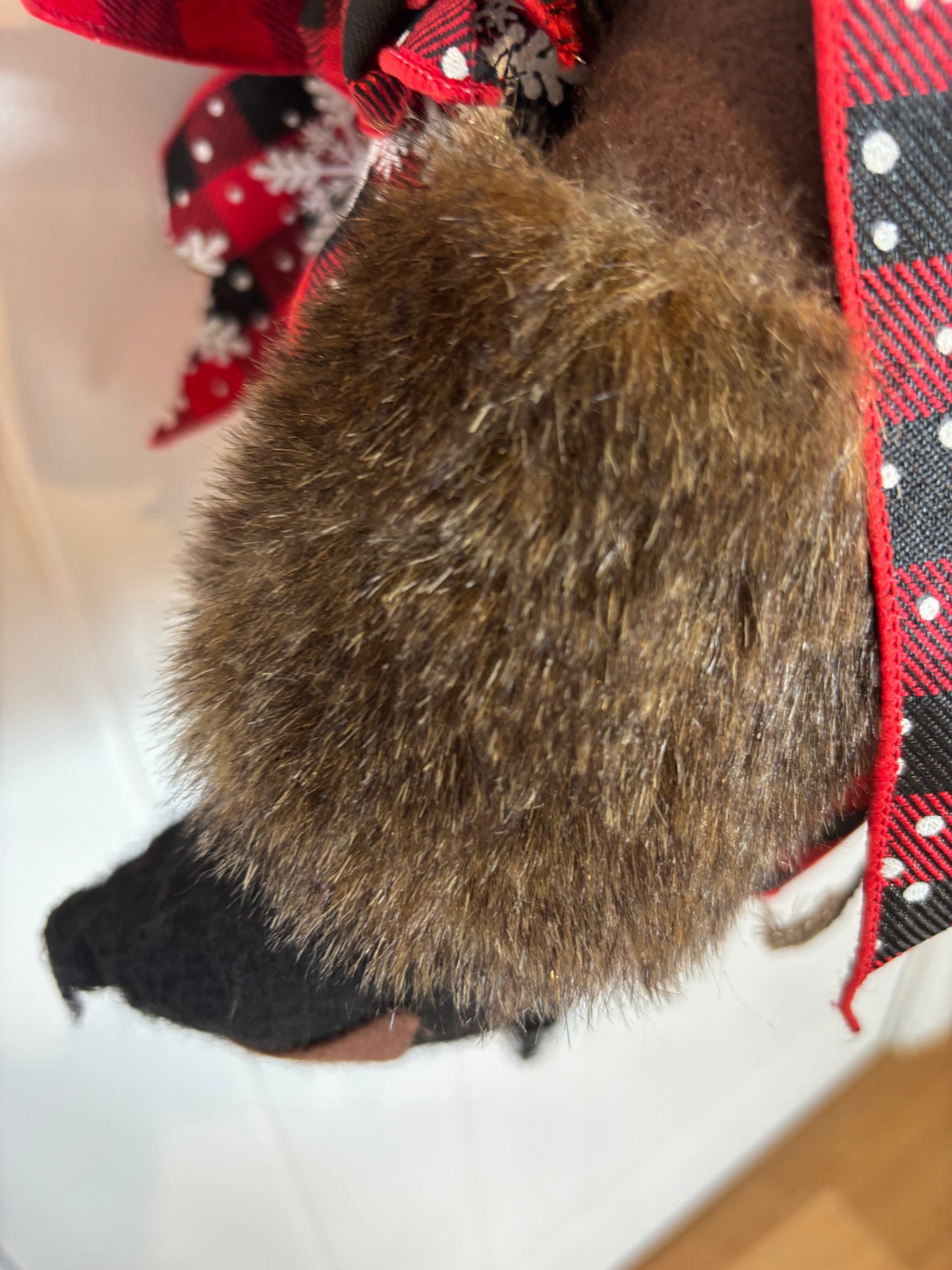 Christmas Moose Teardrop