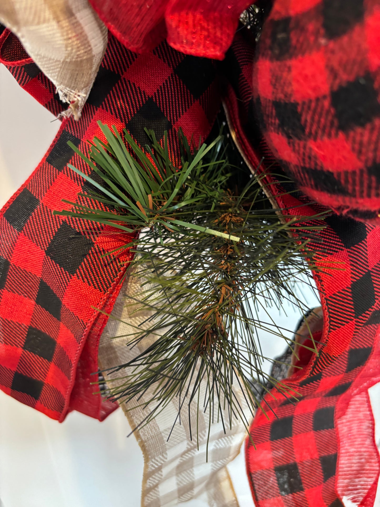 Christmas Bear Teardrop Swag