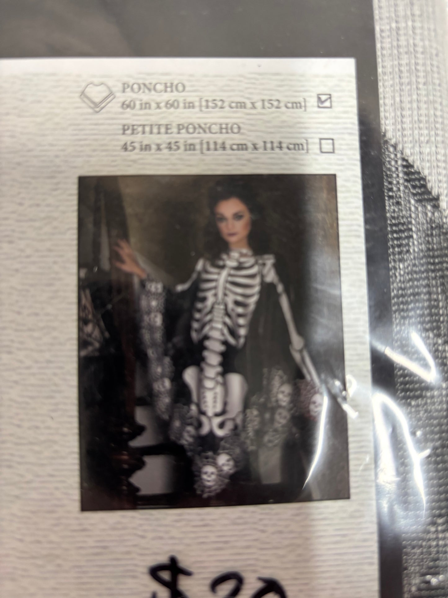 Skeleton Poncho