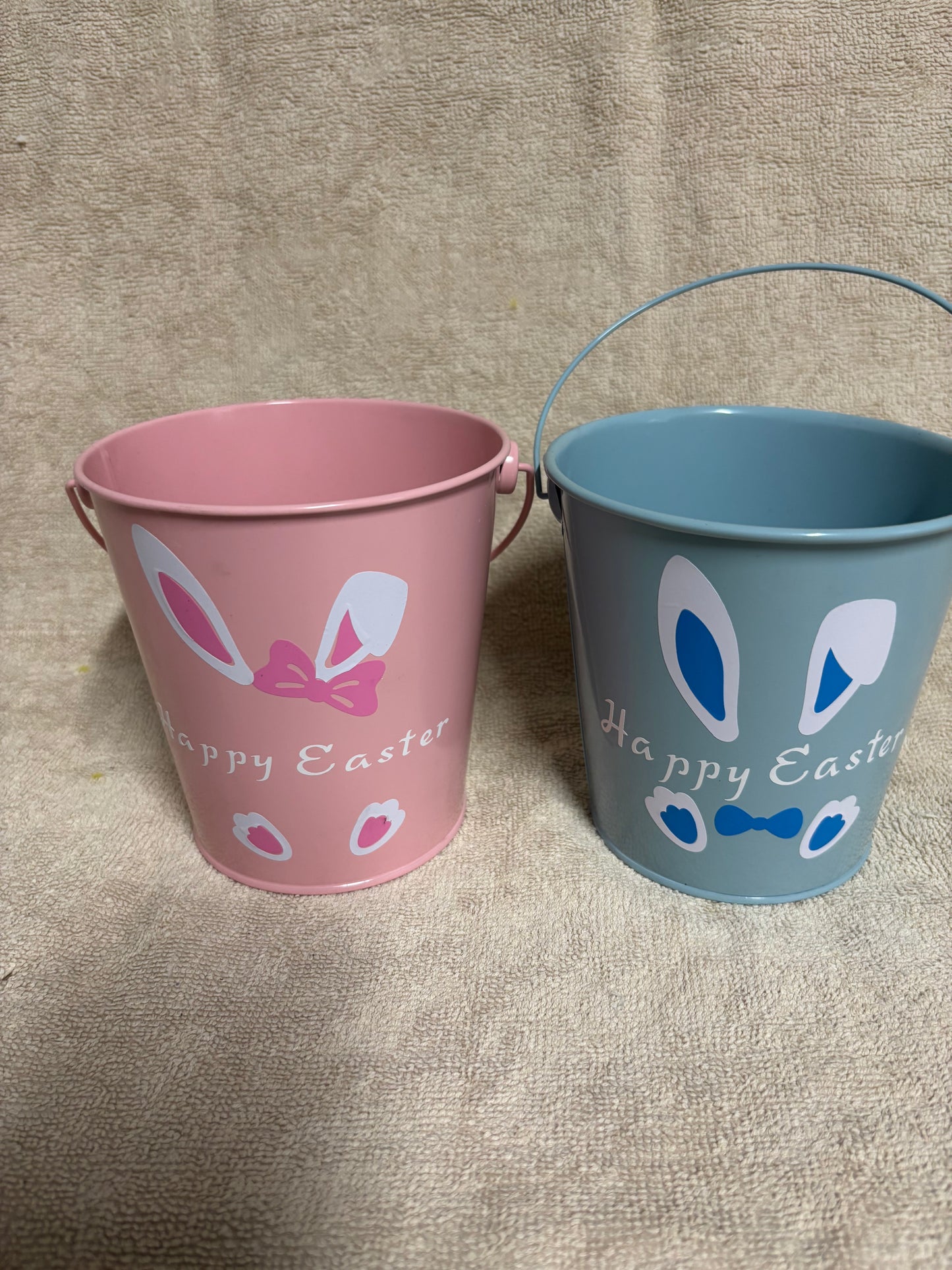 Easter tin bucket-personalised