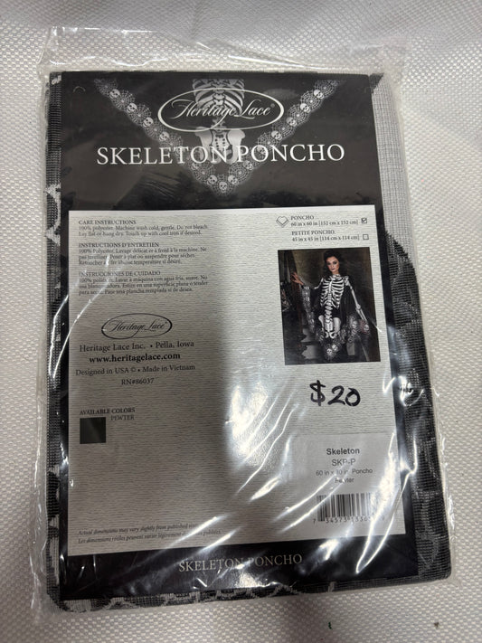 Skeleton Poncho