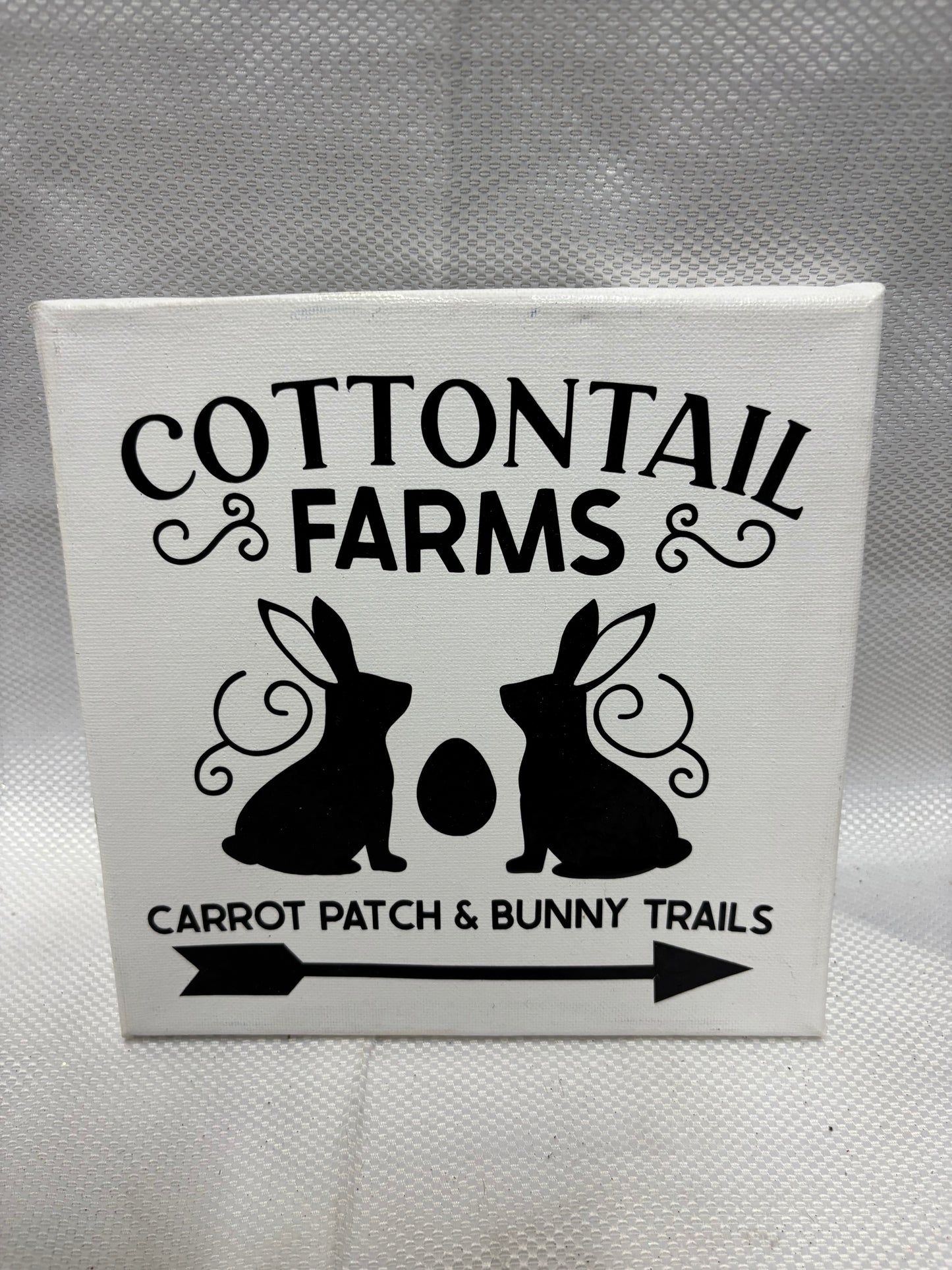 Cottontail farm canvas